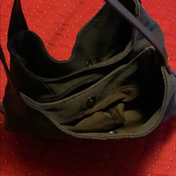 Canvas shoulder bag - Picture 2 of 4